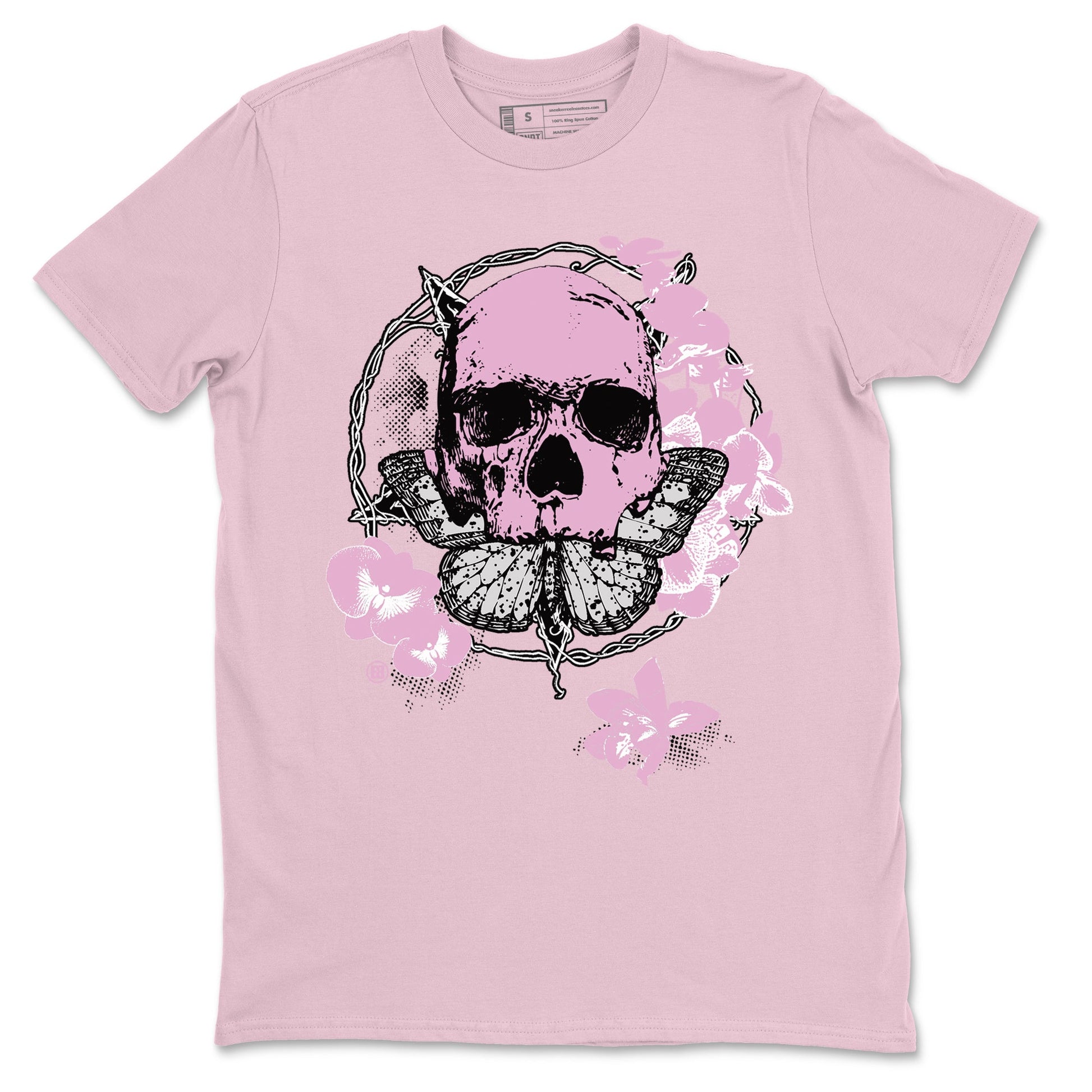 4s Orchid shirts to match jordans Carpe Diem Skull sneaker match tees Air Jordan 4 Orchid match shoes to clothes SNRT Sneaker Tees unisex cotton Pink 2 shirts