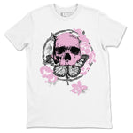 4s Orchid shirts to match jordans Carpe Diem Skull sneaker match tees Air Jordan 4 Orchid match shoes to clothes SNRT Sneaker Tees unisex cotton White 2 shirts