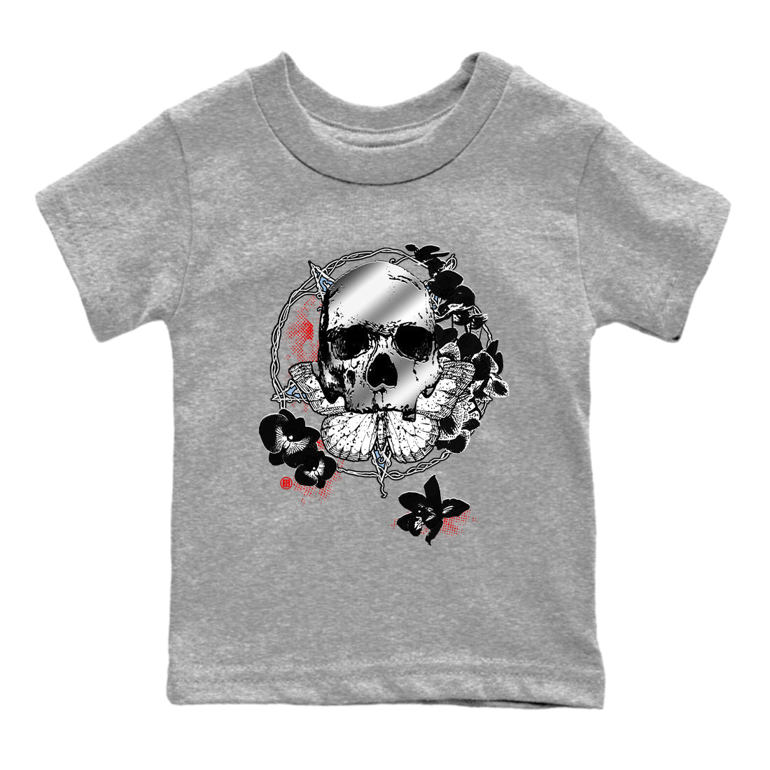 5s Black Metallic Reimagined shirts to match jordans Carpe Diem Skull best t shirts to wear with jordans 5s Black Metallic Reimagined match shoes to clothes SNRT Sneaker Tees Youth Baby Heather Grey 2 tee