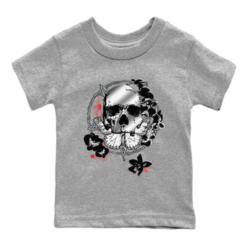5s Black Metallic Reimagined shirts to match jordans Carpe Diem Skull best t shirts to wear with jordans 5s Black Metallic Reimagined match shoes to clothes SNRT Sneaker Tees Youth Baby Heather Grey 2 tee