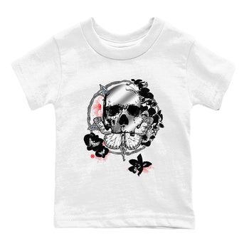 5s Black Metallic Reimagined shirts to match jordans Carpe Diem Skull best t shirts to wear with jordans 5s Black Metallic Reimagined match shoes to clothes SNRT Sneaker Tees Youth Baby White 2 tee