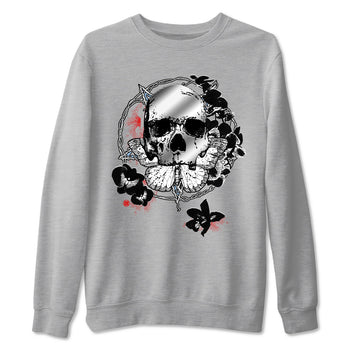 5s Black Metallic Reimagined shirts to match jordans Carpe Diem Skull best t shirts to wear with jordans 5s Black Metallic Reimagined match shoes to clothes SNRT Sneaker Tees unisex cotton Heather Grey 2 shirts