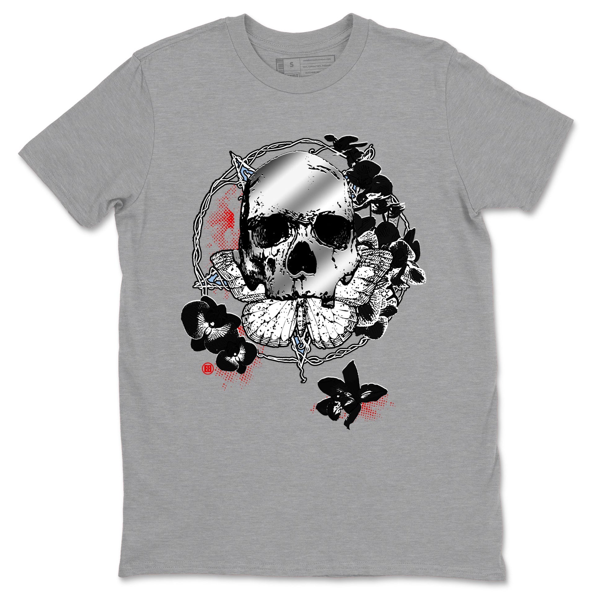 5s Black Metallic Reimagined shirts to match jordans Carpe Diem Skull best t shirts to wear with jordans 5s Black Metallic Reimagined match shoes to clothes SNRT Sneaker Tees unisex cotton Heather Grey 2 shirts