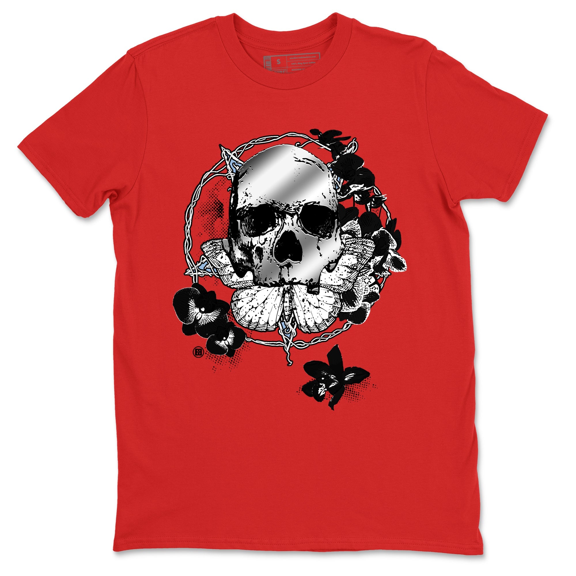 5s Black Metallic Reimagined shirts to match jordans Carpe Diem Skull best t shirts to wear with jordans 5s Black Metallic Reimagined match shoes to clothes SNRT Sneaker Tees unisex cotton Red 2 shirts