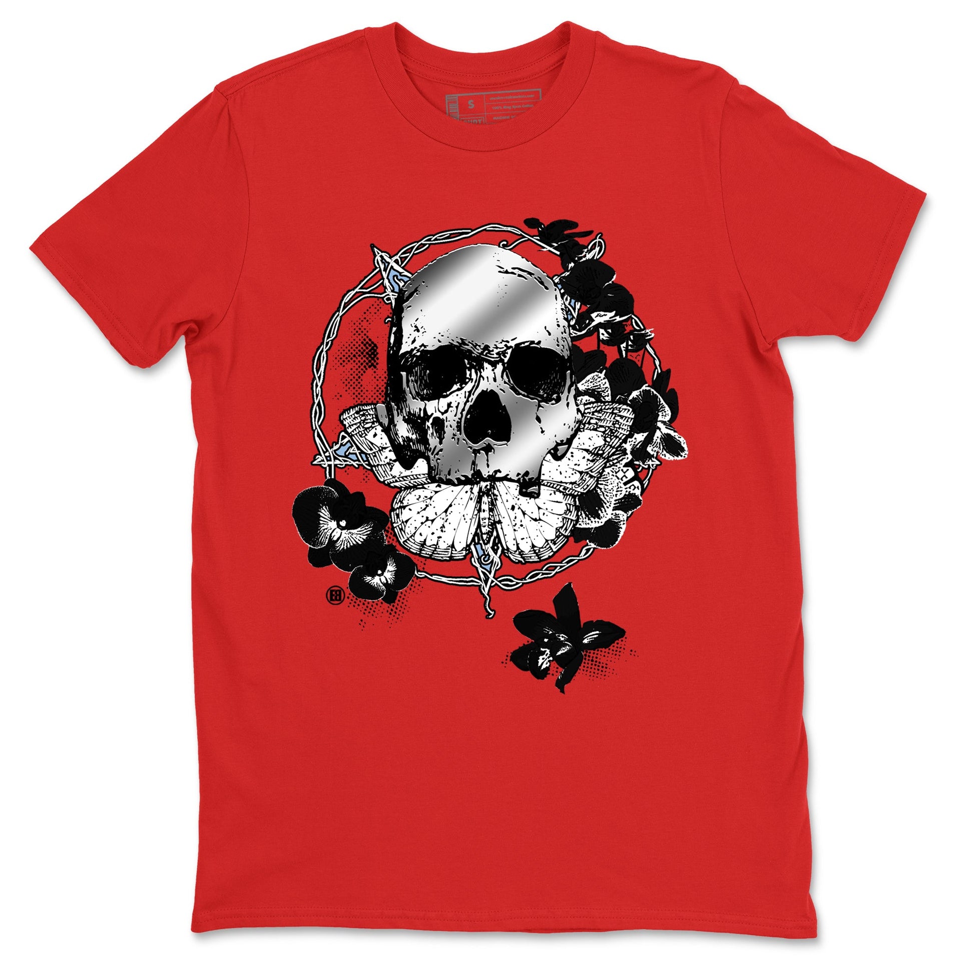 5s Black Metallic Reimagined shirts to match jordans Carpe Diem Skull best t shirts to wear with jordans 5s Black Metallic Reimagined match shoes to clothes SNRT Sneaker Tees unisex cotton Red 2 shirts