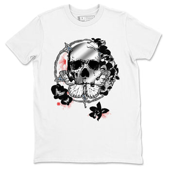 5s Black Metallic Reimagined shirts to match jordans Carpe Diem Skull best t shirts to wear with jordans 5s Black Metallic Reimagined match shoes to clothes SNRT Sneaker Tees unisex cotton White 2 shirts