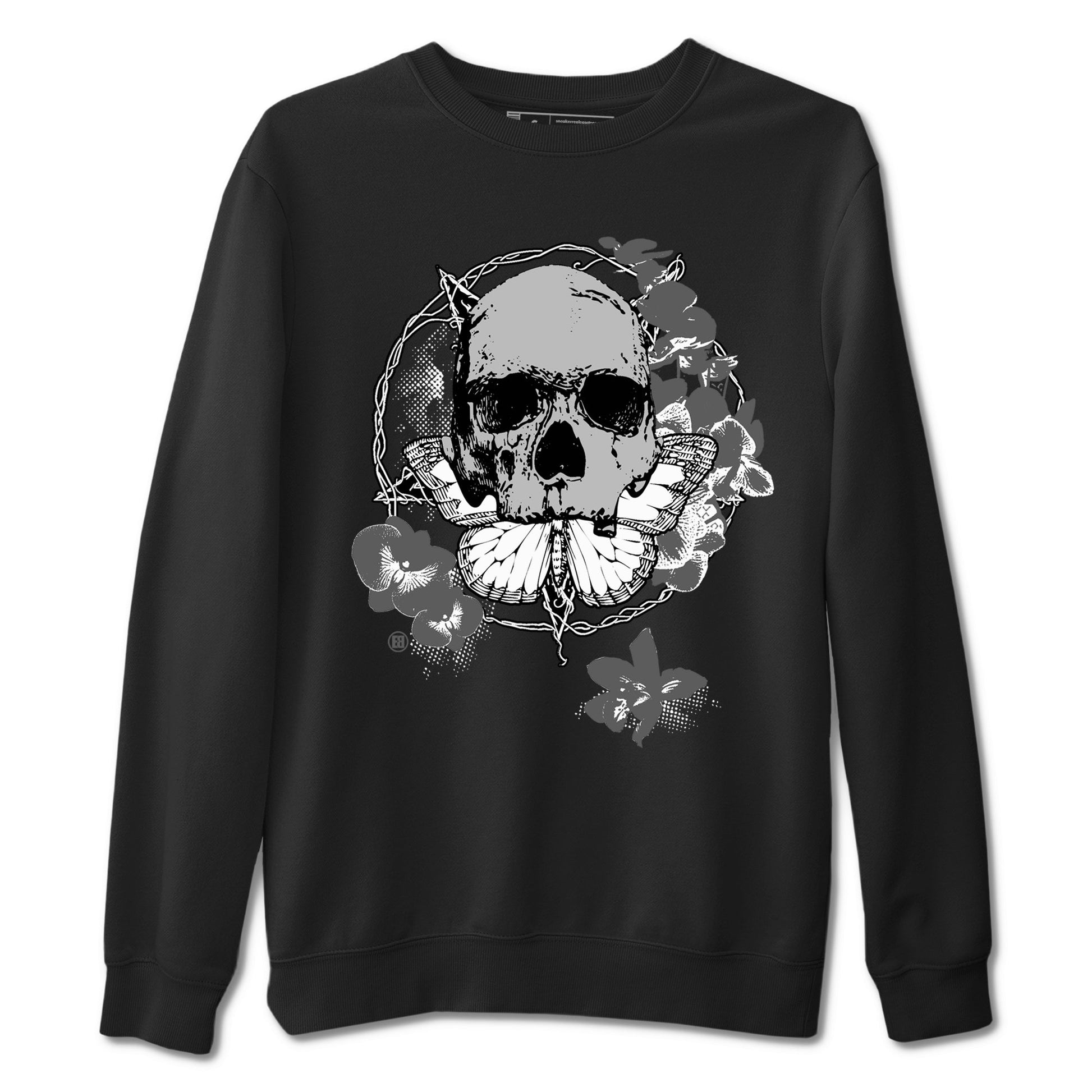 9s Cool Grey best t shirts to wear with jordans Carpe Diem Skull sneaker match tees Air Jordan 9 Retro Cool Grey match shoes to clothes SNRT Sneaker Tees unisex cotton Black 2 shirts