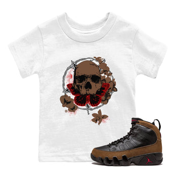 9s Olive shirts to match jordans Carpe Diem Skull sneaker match tees Air Jordan 9 Olive match shoes to clothes SNRT Sneaker Tees Youth Baby White 1 tee