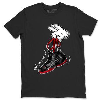 Sneaker match tees – Sneaker Tees To Match Air Foamposite Cough Drop Shoes – Cartoon Hands Tee Black 2