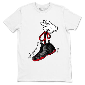 Sneaker match tees – Sneaker Tees To Match Air Foamposite Cough Drop Shoes – Cartoon Hands Tee White 2