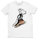 Foams One Metallic Copper shirts to match jordans Cartoon Hands sneaker match tees Air Foamposite One Metallic Copper match shoes to clothes SNRT Sneaker Tees unisex cotton White 2 shirts