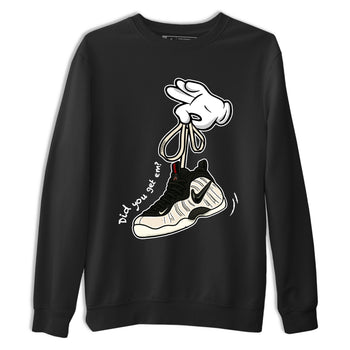 Sneaker Threads – Sneaker Tees To Match Air Foamposite One Pearl – Cartoon Hands Graphic Tee Black 2. Perfect for Jordan releases 2025 colorways.