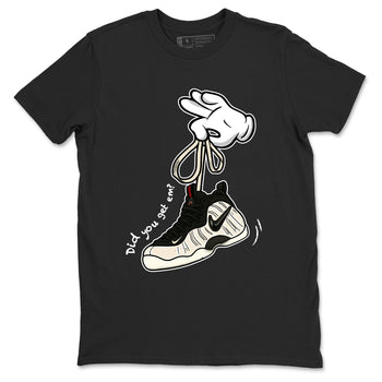 Sneaker Threads – Sneaker Tees To Match Air Foamposite One Pearl – Cartoon Hands Graphic Tee Black 2. Perfect for Jordan releases 2025 colorways.