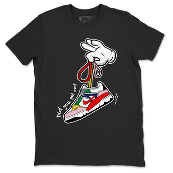 AF 3 Nigo shirtsto match jordans Cartoon Hands sneaker match tees Air Force 3 Low x Nigo Blue Void and Tour Yellow match shoes to clothes SNRT Sneaker Tees unisex cotton Black 2 shirts