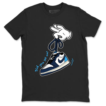 1s Obsidian shirts to match jordans Cartoon Hands sneaker match tees Air Jordan 1 Low OG Obsidian match shoes to clothes SNRT Sneaker Tees unisex cotton Black 2 shirts