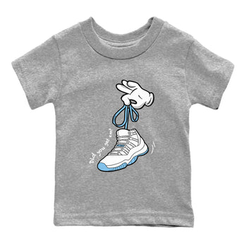 AJ11 Retro Legend Blue shirts to match jordans Cartoon Hands best t shirts to wear with jordans 11s Legend Blue match shoes to clothes SNRT Sneaker Tees Youth Baby Heather Grey 2 tee