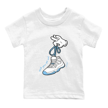 AJ11 Retro Legend Blue shirts to match jordans Cartoon Hands best t shirts to wear with jordans 11s Legend Blue match shoes to clothes SNRT Sneaker Tees Youth Baby White 2 tee