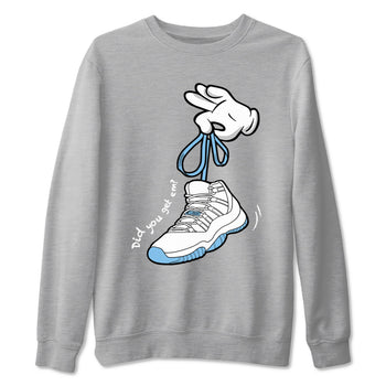 AJ11 Retro Legend Blue shirts to match jordans Cartoon Hands best t shirts to wear with jordans 11s Legend Blue match shoes to clothes SNRT Sneaker Tees unisex cotton Heather Grey 2 shirts