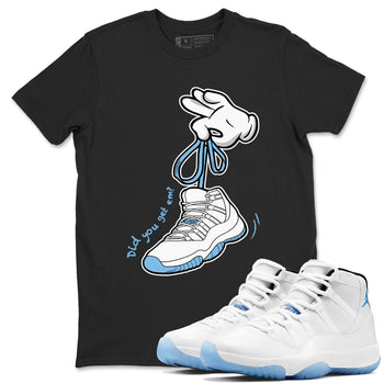 AJ11 Retro Legend Blue shirts to match jordans Cartoon Hands best t shirts to wear with jordans 11s Legend Blue match shoes to clothes SNRT Sneaker Tees unisex cotton Black 1 shirts