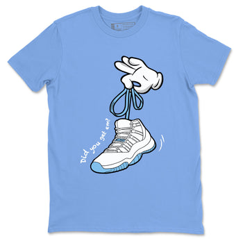 AJ11 Retro Legend Blue shirts to match jordans Cartoon Hands best t shirts to wear with jordans 11s Legend Blue match shoes to clothes SNRT Sneaker Tees unisex cotton Carolina Blue 2 shirts