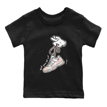 11s Legend Pink shirts to match jordans Cartoon Hands sneaker match tees Air Jordan 11 Legend Pink SNRT Sneaker Tees streetwear brand Baby and Youth Black 2 cotton tee