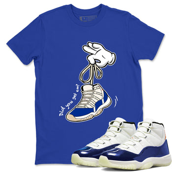 Sneaker Threads – Sneaker Tees To Match Air Jordan 11 Rare Air – Cartoon Hands Graphic Tee Royal Blue 1. Perfect for Jordan releases 2025 colorways.