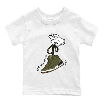 Sneaker Threads – Sneaker Threads To Match Air Jordan 3 Family Affair Shoes – Cartoon Hands Kids T-Shirt White 2