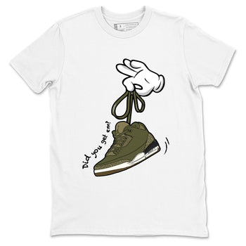 Sneaker Threads – Sneaker Threads To Match Air Jordan 3 Family Affair Shoes – Cartoon Hands Tee White 2