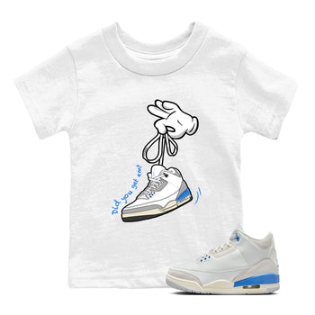 Air Jordan 3 Lucky Shorts shirts to match jordans Cartoon Hands sneaker match tees Air Jordan 3 Retro Lucky Shorts match shoes to clothes SNRT Sneaker Tees Youth Baby White 1 tee