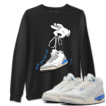 Air Jordan 3 Lucky Shorts shirts to match jordans Cartoon Hands sneaker match tees Air Jordan 3 Retro Lucky Shorts match shoes to clothes SNRT Sneaker Tees unisex cotton Black 1 shirts