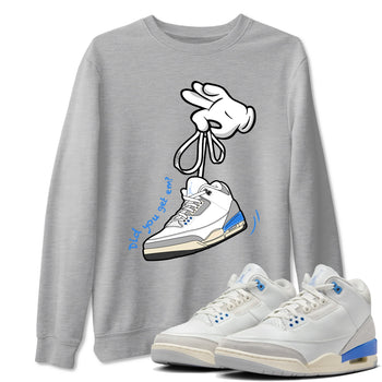 Air Jordan 3 Lucky Shorts shirts to match jordans Cartoon Hands sneaker match tees Air Jordan 3 Retro Lucky Shorts match shoes to clothes SNRT Sneaker Tees unisex cotton Heather Grey 1 shirts
