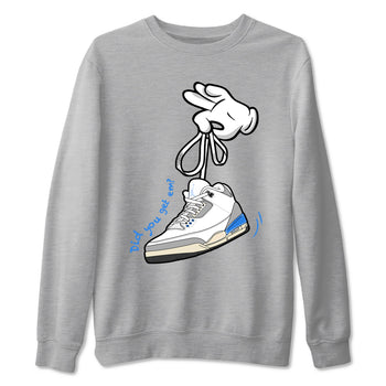 Air Jordan 3 Lucky Shorts shirts to match jordans Cartoon Hands sneaker match tees Air Jordan 3 Retro Lucky Shorts match shoes to clothes SNRT Sneaker Tees unisex cotton Heather Grey 2 shirts