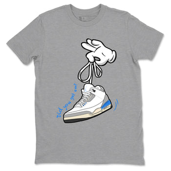 Air Jordan 3 Lucky Shorts shirts to match jordans Cartoon Hands sneaker match tees Air Jordan 3 Retro Lucky Shorts match shoes to clothes SNRT Sneaker Tees unisex cotton Heather Grey 2 shirts