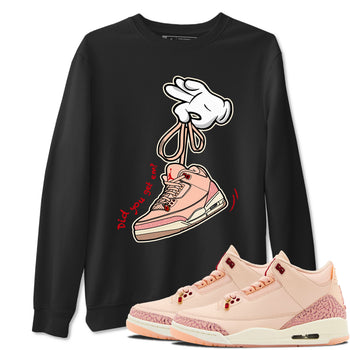 3s Valentines Day shirts to match jordans Cartoon Hands best t shirts to wear with jordans Air Jordan 3 Valentines Day match shoes to clothes SNRT Sneaker Tees unisex cotton Black 1 shirts