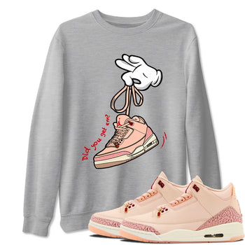 3s Valentines Day shirts to match jordans Cartoon Hands best t shirts to wear with jordans Air Jordan 3 Valentines Day match shoes to clothes SNRT Sneaker Tees unisex cotton Heather Grey 1 shirts