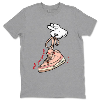 3s Valentines Day shirts to match jordans Cartoon Hands best t shirts to wear with jordans Air Jordan 3 Valentines Day match shoes to clothes SNRT Sneaker Tees unisex cotton Heather Grey 2 shirts