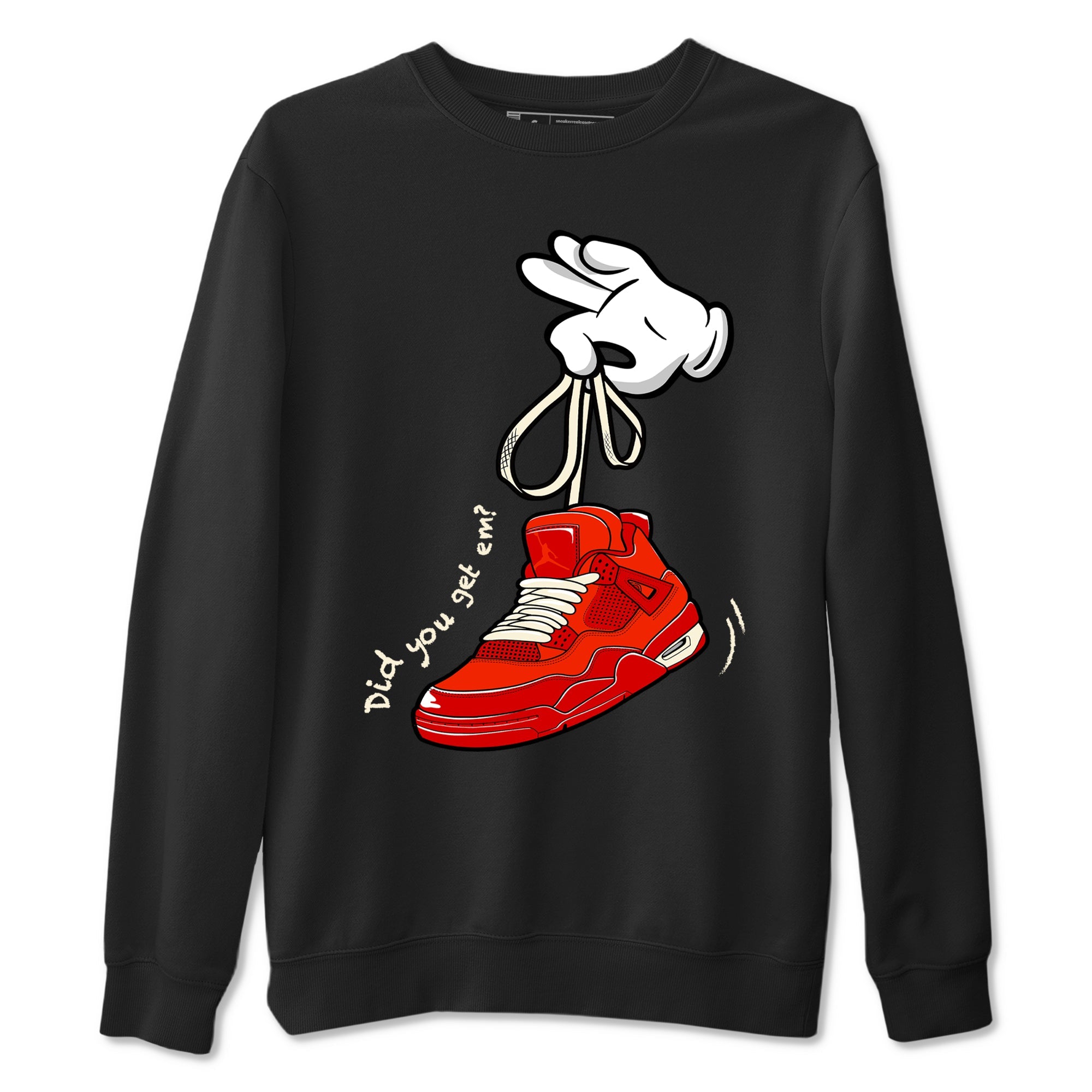 4s Brick By Brick best t shirts to wear with jordans Cartoon Hands sneaker match tees Nigel Sylvester x Air Jordan 4 Brick by Brick match shoes to clothes SNRT Sneaker Tees unisex cotton Black 2 shirts
