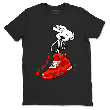 4s Brick By Brick best t shirts to wear with jordans Cartoon Hands sneaker match tees Nigel Sylvester x Air Jordan 4 Brick by Brick match shoes to clothes SNRT Sneaker Tees unisex cotton Black 2 shirts