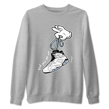 AJ6 White Black shirts to match jordans Cartoon Hands sneaker match tees Air Jordan 6 White Black SNRT Sneaker Tees streetwear brand Heather Grey 2 unisex cotton tee