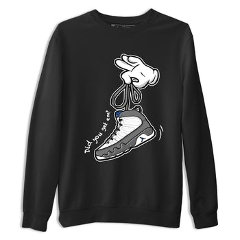 Sneaker match tees – Sneaker Tees To Match Air Jordan 9 Flint Grey Shoes – Cartoon Hands Tee Black 2