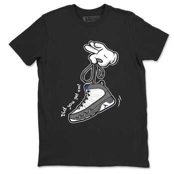 Sneaker match tees – Sneaker Tees To Match Air Jordan 9 Flint Grey Shoes – Cartoon Hands Tee Black 2
