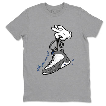 Sneaker match tees – Sneaker Tees To Match Air Jordan 9 Flint Grey Shoes – Cartoon Hands Tee Heather Grey 2