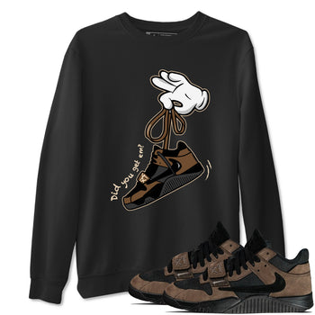 Jordan Jumpman Jack x Travis Scott x Dark Mocha shirts to match jordans Cartoon Hands sneaker match tees Jordan Jumpman Jack Travis Scott Dark Mocha SNRT Sneaker Release Tees unisex cotton Black 1 crew neck shirts