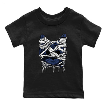 1s Midnight Navy shirts to match jordans Cat Mummy unique Halloween sneaker tee Air Jordan 1 Midnight Navy match shoes to clothes SNRT Sneaker Tees Youth Baby Black 2 tee