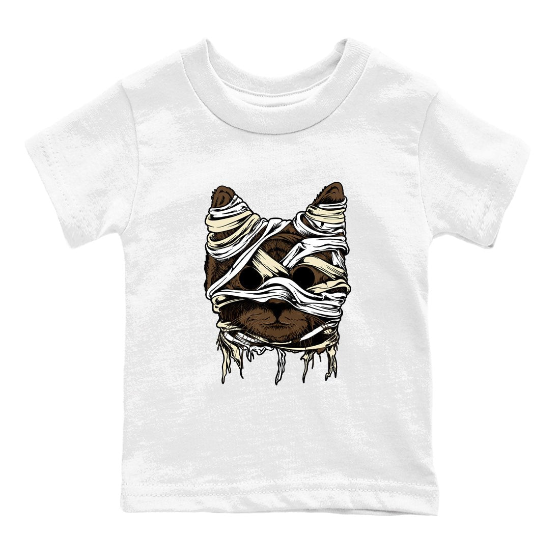 1s Mocha shirts to match jordans Cat Mummy unique Halloween sneaker tee Air Jordan 1 Mocha match shoes to clothes SNRT Sneaker Tees Youth Baby White 2 tee