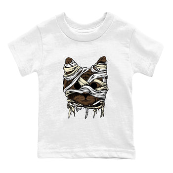 1s Mocha shirts to match jordans Cat Mummy unique Halloween sneaker tee Air Jordan 1 Mocha match shoes to clothes SNRT Sneaker Tees Youth Baby White 2 tee