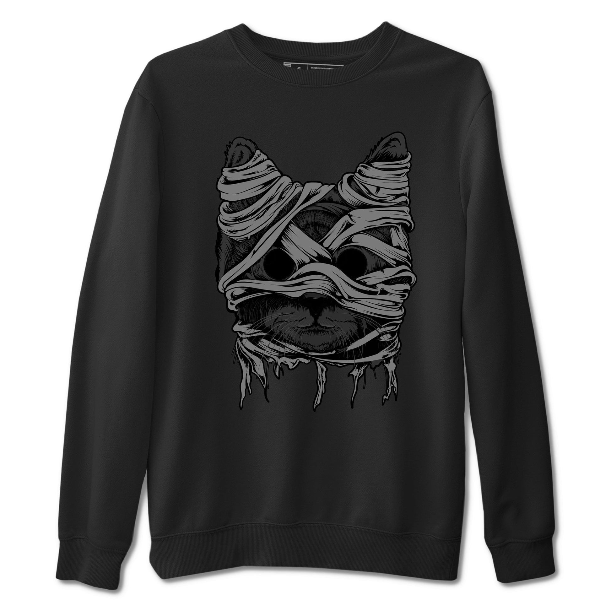 5s Black Cat shirts to match jordans Cat Mummy unique Halloween sneaker tee Air Jordan 5 Black Cat match shoes to clothes SNRT Sneaker Tees unisex cotton Black 2 shirts