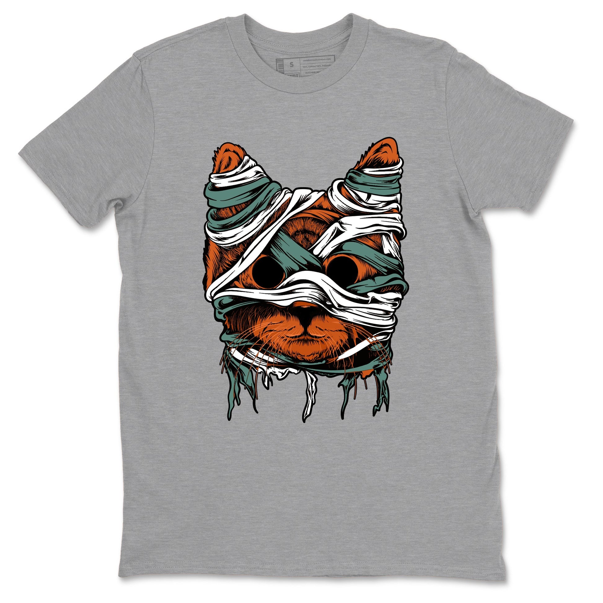 Dunk Low Ceramic shirts to match jordans Cat Mummy sneaker match tees Dunk Ceramic match shoes to clothes SNRT Sneaker Tees unisex cotton Heather Grey 2 shirts