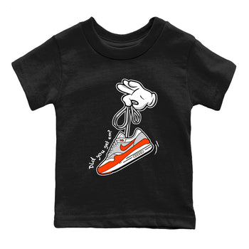 Air Max 1 OG '86 'Summit White and Cosmic Clay shirts to match jordans Catoon Hands sneaker match tees Air Max 1 Cosmic Clay match shoes to clothes SNRT Sneaker Tees Youth Baby Black 2 tee