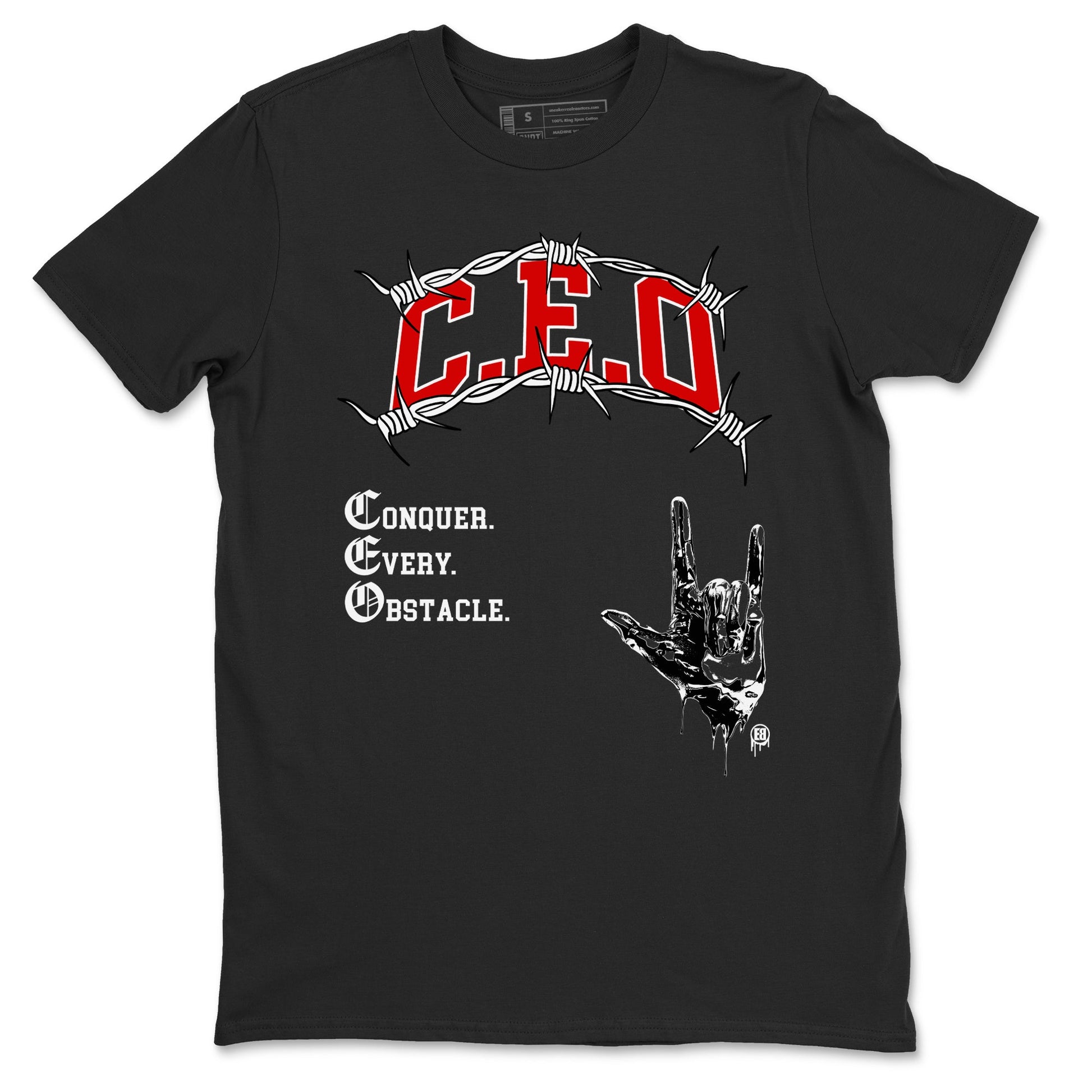 1s Black Toe Reimagined shirts to match jordans CEO sneaker match tees Air Jordan 1 Black Toe Reimagined match shoes to clothes SNRT Sneaker Tees unisex cotton Black 2 shirts
